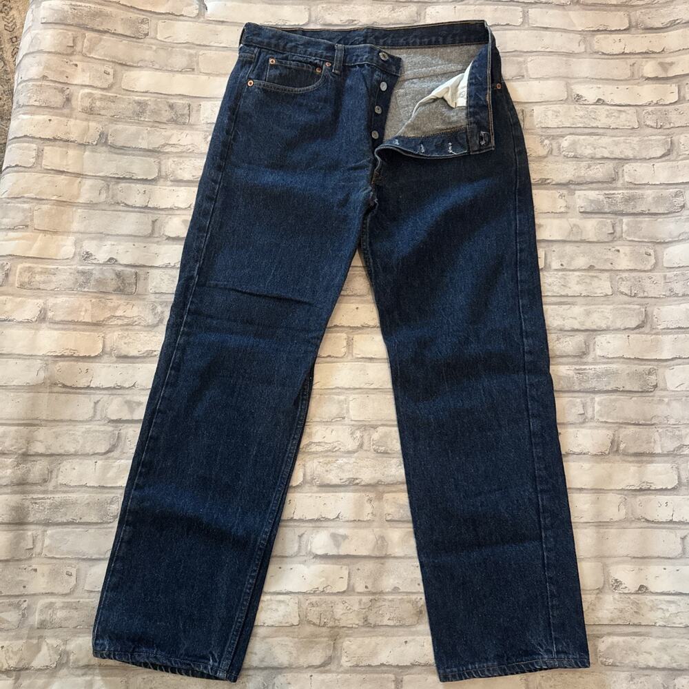 VTG 80s Levi’s 501XX Button Fly Denim Men’s Jeans 36x30 Made In USA